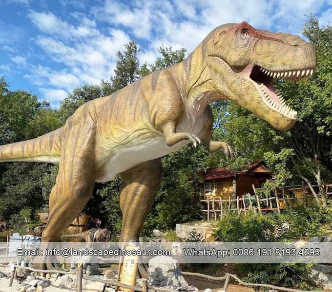 Jurassic Park Dinosaur Statue T-Rex-02