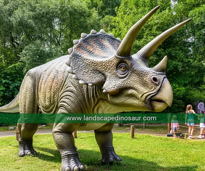 animatronic Triceratops animatronic Triceratops